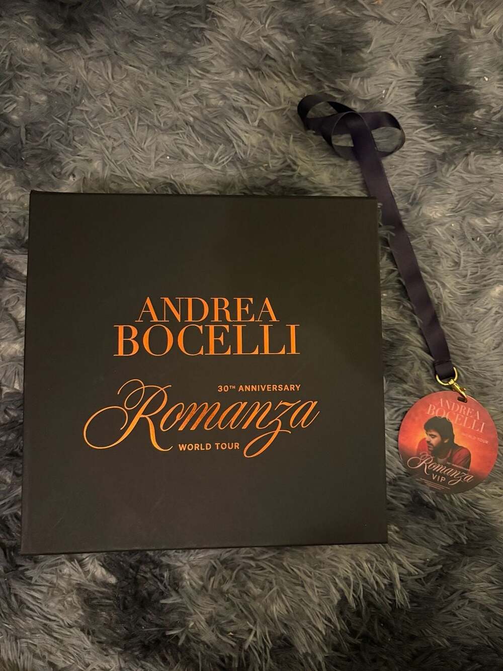Andrea Bocelli Romanza 30th Anniversary Tour VIP Box Set